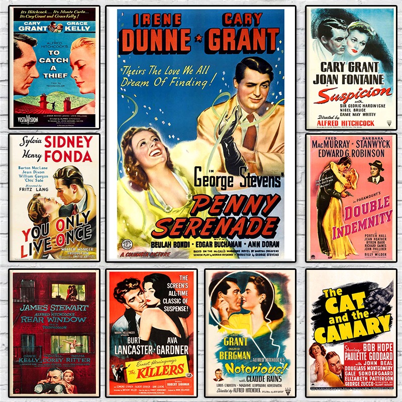 Vintage Collectible Posters - Póster de colección de películas clásicas