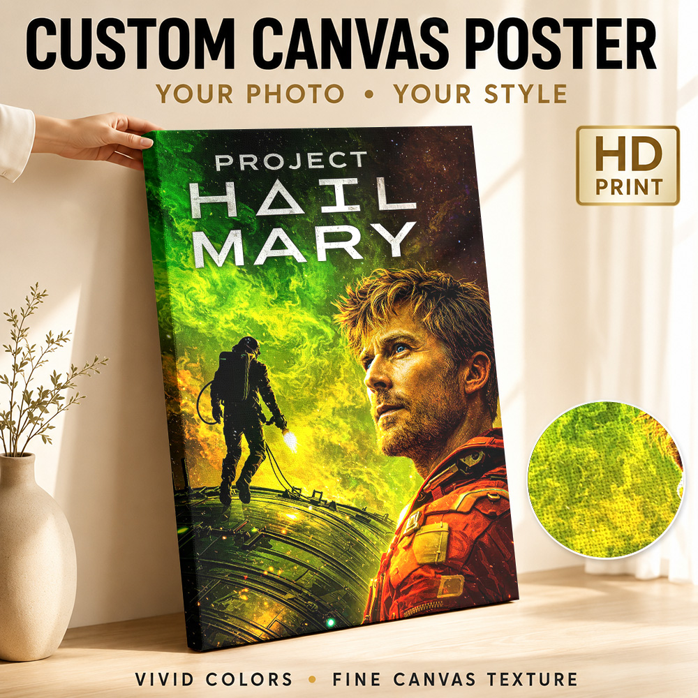 Vintage Collectible Posters - Póster de Lona de la Película