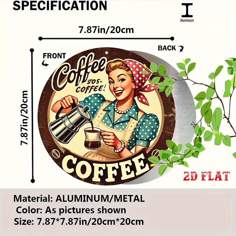 [2D Flat] Letrero de café de a - Vintage Collectible Plates reseña y precio