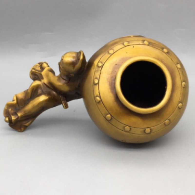 Estatua de latón antigua de Li - Vintage Collectible Pens reseña y precio