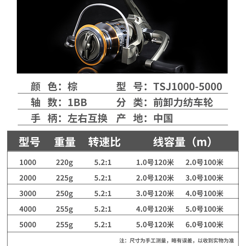 Carrete de pesca TSJ Metal Spi - Developing Tank Reel reseña y precio