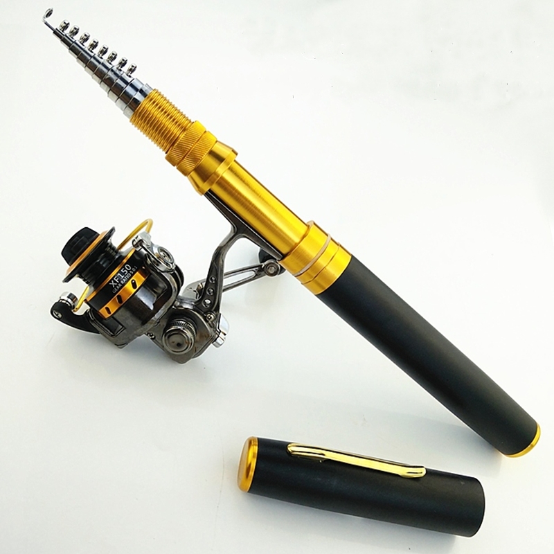 Caña de pescar telescópica de  - Developing Tank Reel reseña y precio