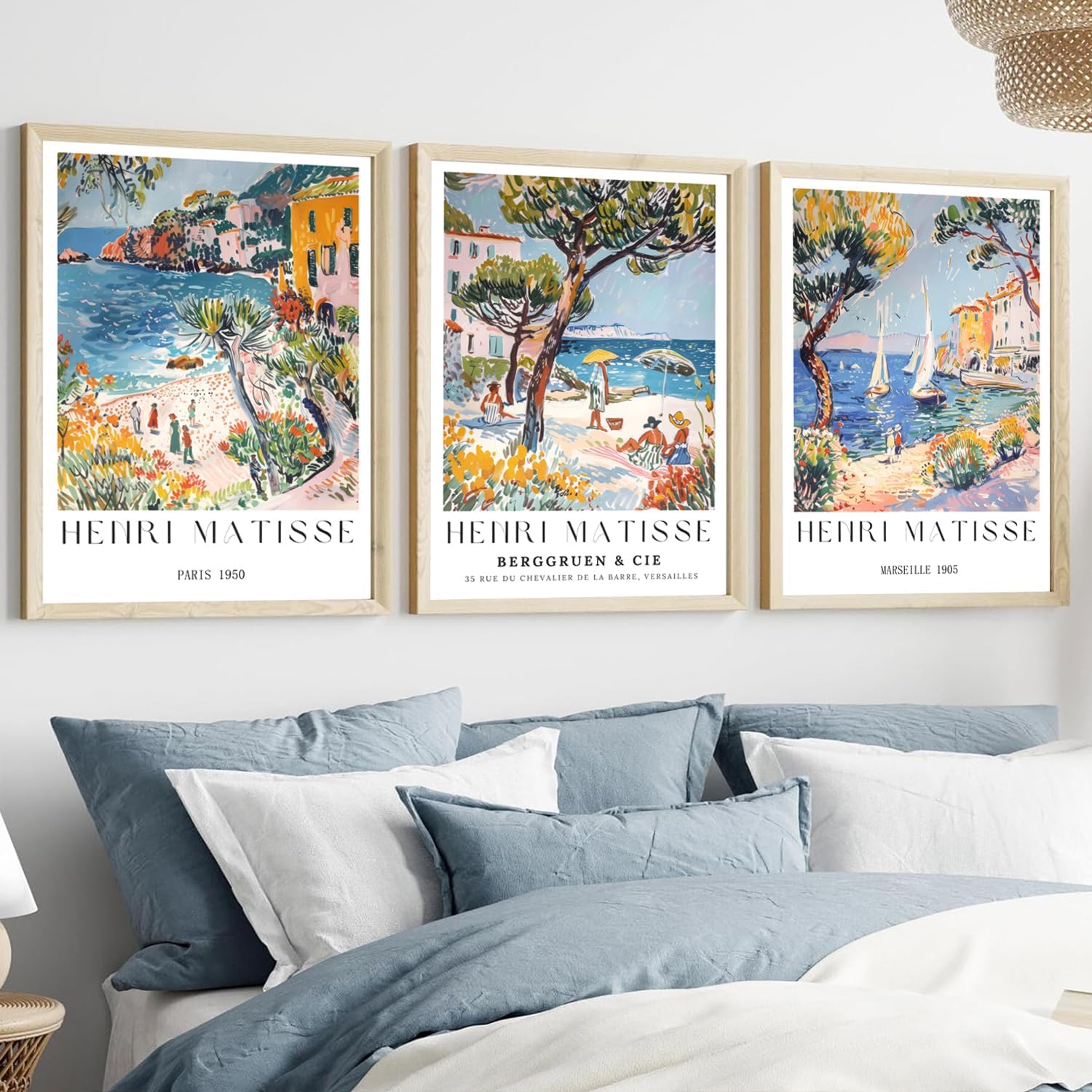 Juego de 3 Piezas de Arte Mura - Vintage Collectible Posters reseña y precio